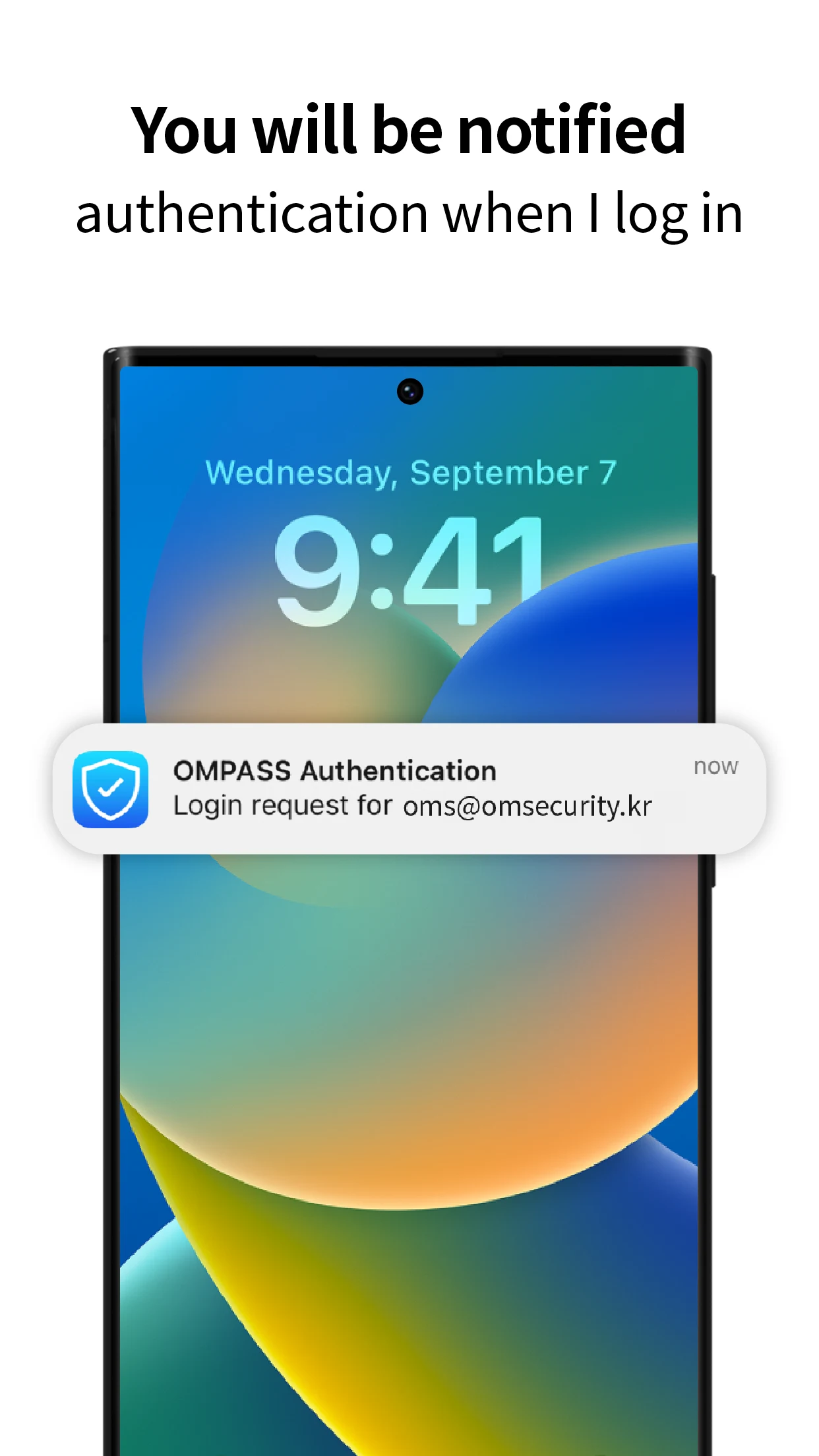 OMPASS - simple authentication screenshot